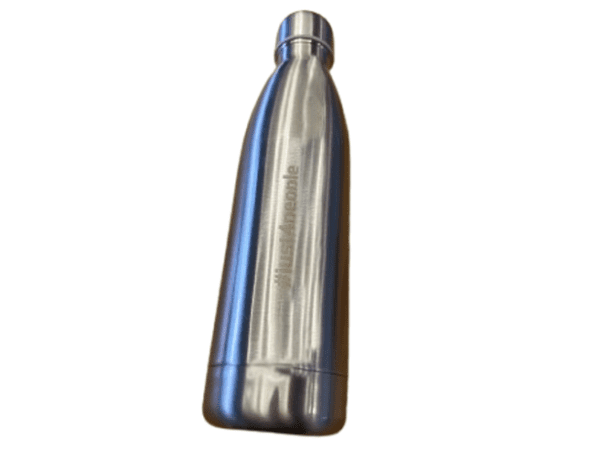Thermo Bottle mit #just4people Gravur in Echt